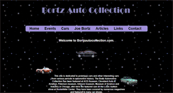 Desktop Screenshot of bortzautocollection.com
